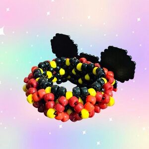 Mouse Ears Perler Kandi Cuff